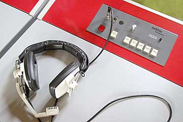 Ausstattung des Sprachlabors des Goethe-Gymnasiums Ludwigsburg