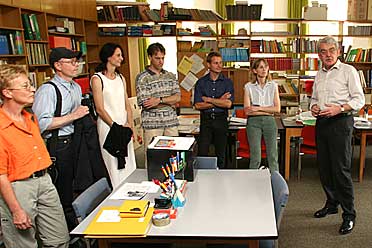 Besichtigung des Lehrerzimmers