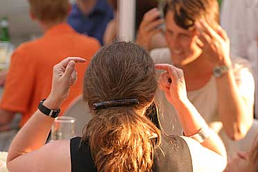 Heike W&ouml;rner [Ulmer] und Heike Thumm [Kraft]